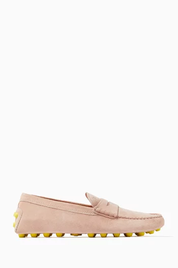Gommino Bubble Loafers in Suede