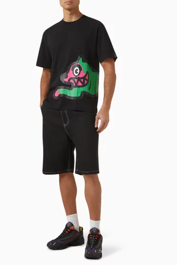 Carpenter Shorts in Cotton-canvas