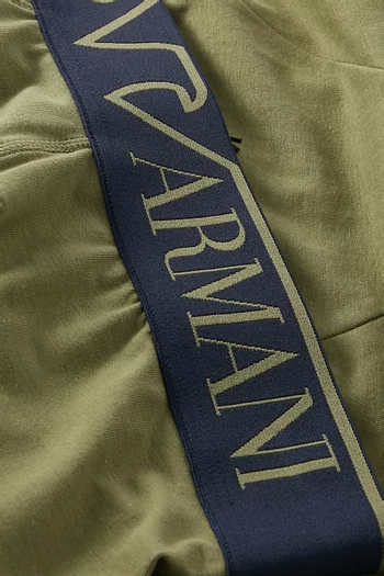 Logo Boxer Briefs in Organic Cotton