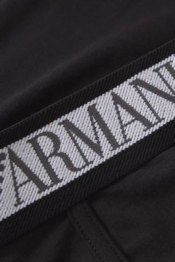 Logo Boxer Briefs in Cotton
