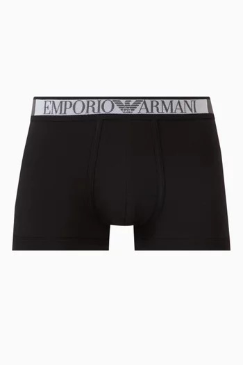 Logo Boxer Briefs in Cotton