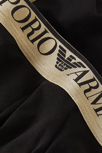 Logo Briefs in Stretch Cotton