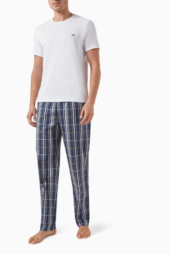Pyjama Pants in Woven Cotton
