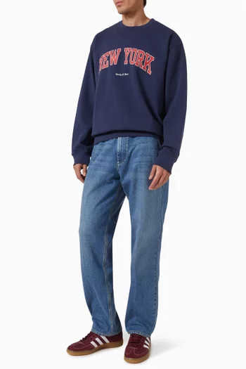 New York Ivy Sweatshirt in Cotton