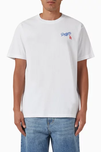 Dodgers Serif T-shirt in Cotton
