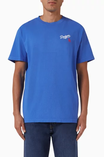 Dodgers Serif T-shirt in Cotton