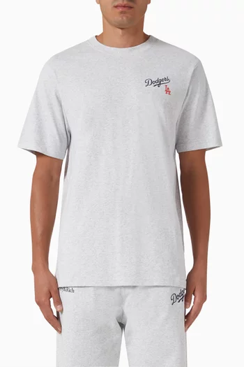 Dodgers Serif T-shirt in Cotton