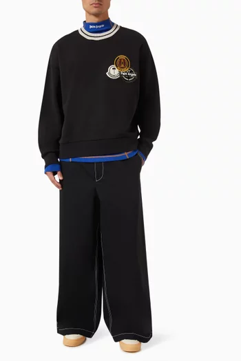 x Palm Angels Sweatshirt in Cotton Fleece