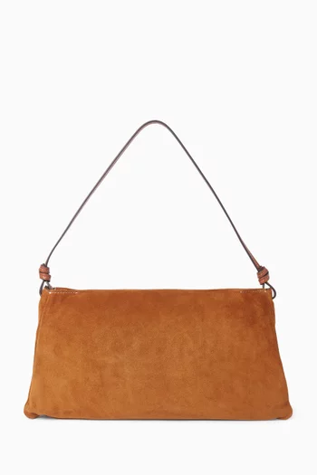Wally Shoulder Bag in Suede