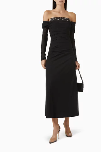 Muna Off-shoulder Maxi Dress