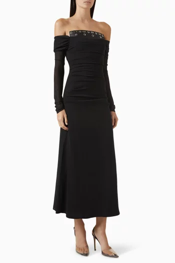 Muna Off-shoulder Maxi Dress