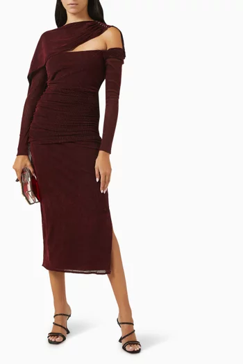 The Dune Scarf Midi Dress