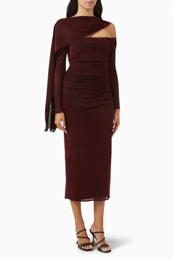 The Dune Scarf Midi Dress