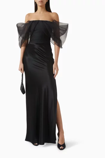 Renaissance Top in Organza