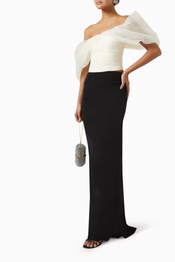 Renaissance Top in Organza