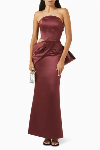Landslide Cut-out Gown