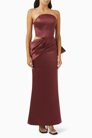 Landslide Cut-out Gown