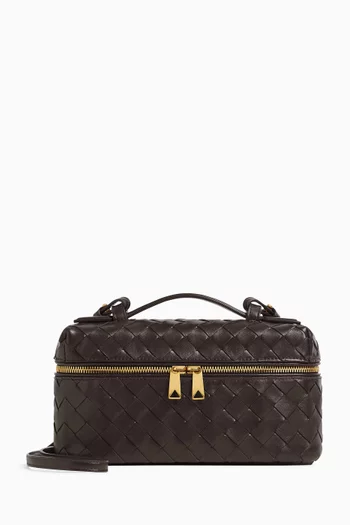 Bang Bang Vanity Case in Intrecciato Leather