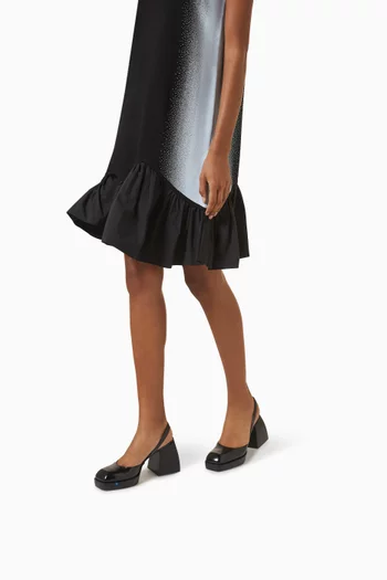 Bulla Jones 90 Slingback Pumps in Patent Leather