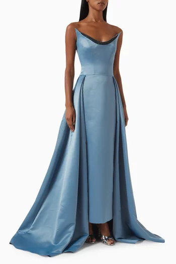 Isadora Gown in Satin
