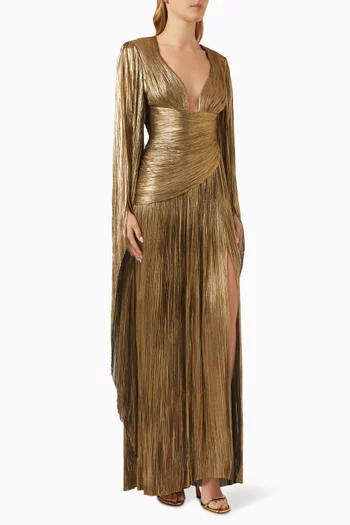 Zaira Draped Gown