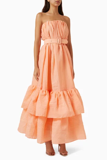 Belted Maxi Dress