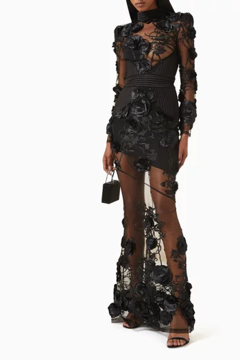One More Kiss Dear Sheer Gown