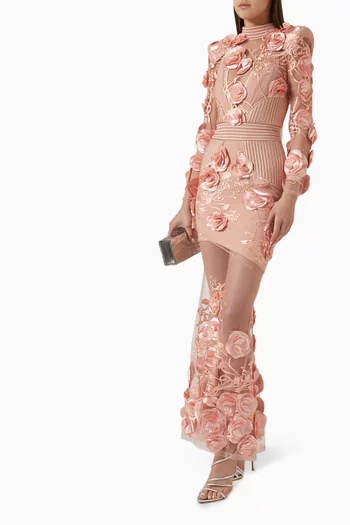 One More Kiss Dear Sheer Gown