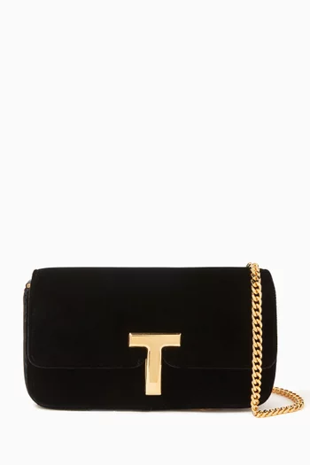 Mini Wallis Bag in Velvet