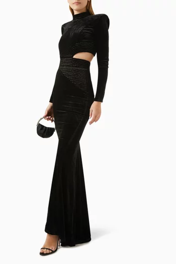 Message to Love Gown in Velvet