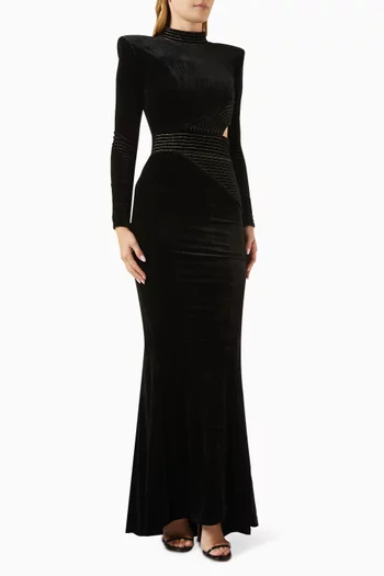 Message to Love Gown in Velvet