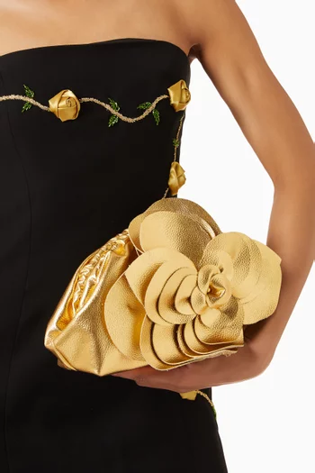 Rendez-Vous Clutch Bag in Leather