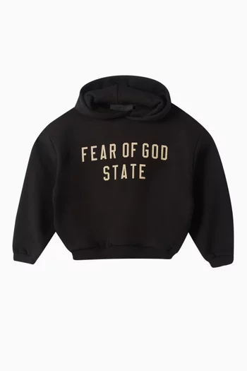 Logo Hoodie in Fleece