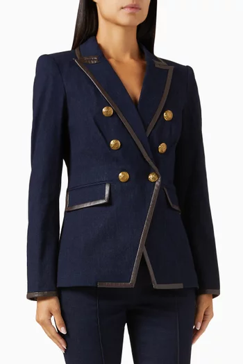 Miller Dickey Jacket in Denim