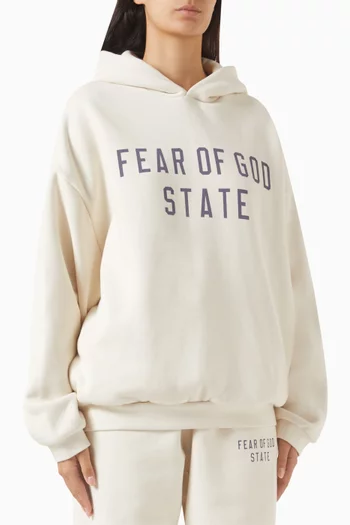Logo Hoodie in Core Fleece
