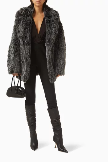 Twisted-front Jumpsuit