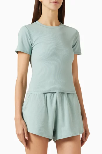Pose Fitted Crop Top in Modal