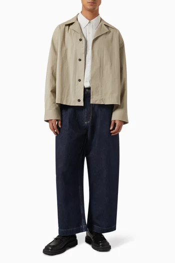 Rick Boxy-fit Overshirt in Cotton-blend