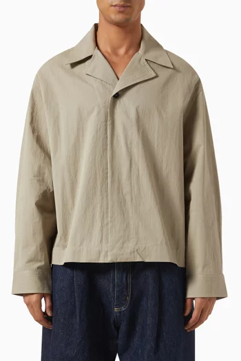 Rick Boxy-fit Overshirt in Cotton-blend