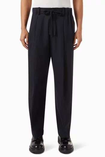 Noam Drawstring Pants in Viscose-blend