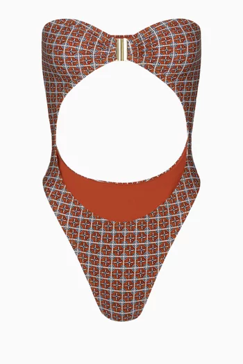 Bahia One-piece Swimsuit in Stretch ECONYL®