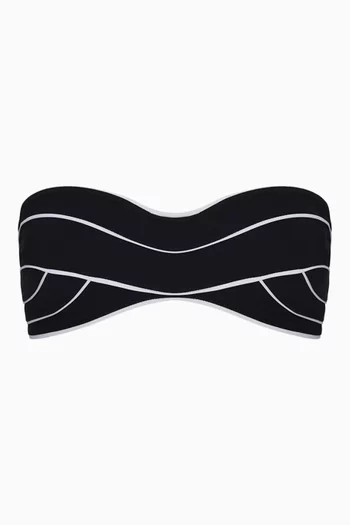 Deco Bikini Top in Stretch ECONYL®