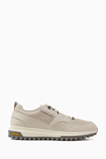 Vibram Tooth Sneakers in Leather