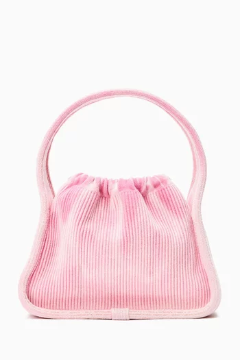 Small Ryan Bag in Rib-knit Cotton-blend