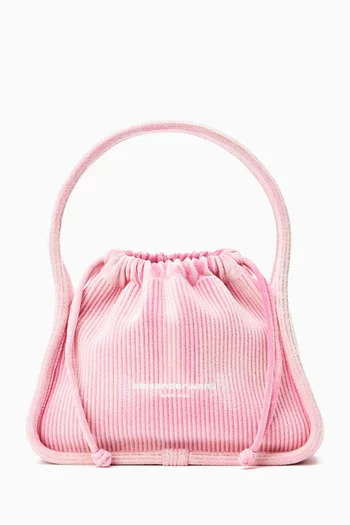 Small Ryan Bag in Rib-knit Cotton-blend