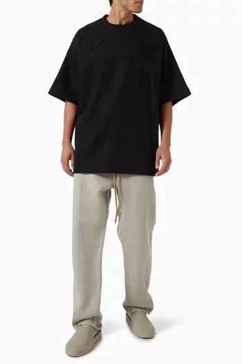 Logo T-shirt in Merino Wool