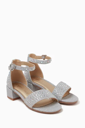 Erin Crystal Sandals