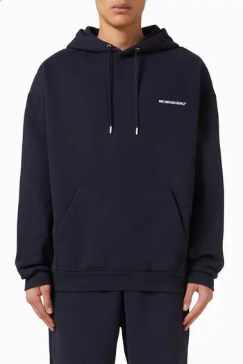 Uniform Hoodie in Loopback-cotton