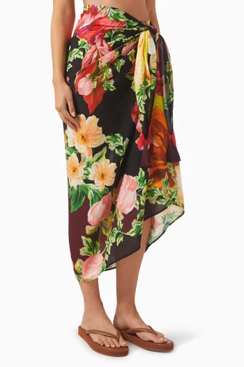Marine Dawn Pareo in Viscose