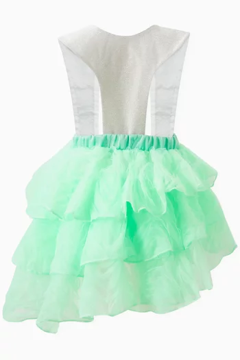 فستان فيري تيل بكشكش